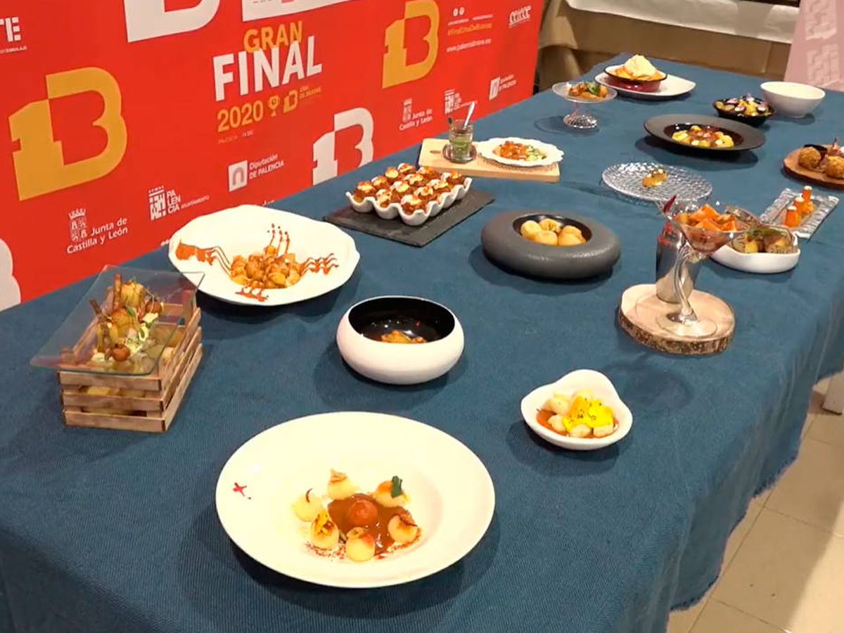 Foto: Los 18 finalistas del primer concurso nacional de patatas bravas (Palencia Brava)