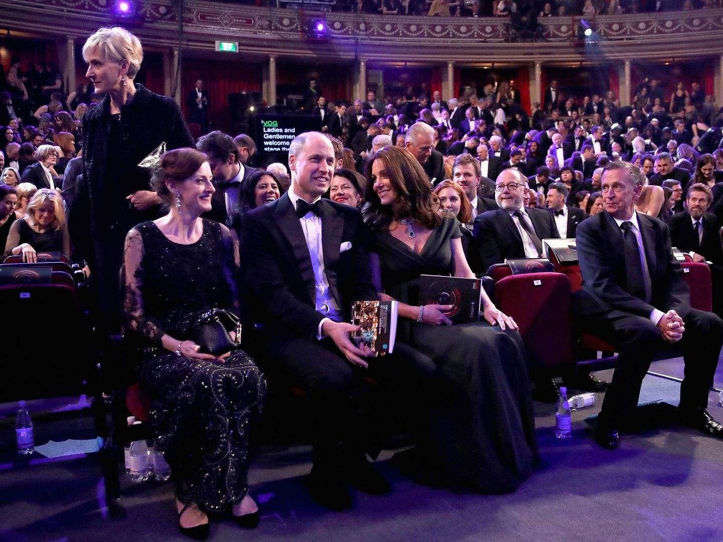 El príncipe Guillermo, Duque de Cambridge, durante la gala de los premios BAFTA. (Reuters)