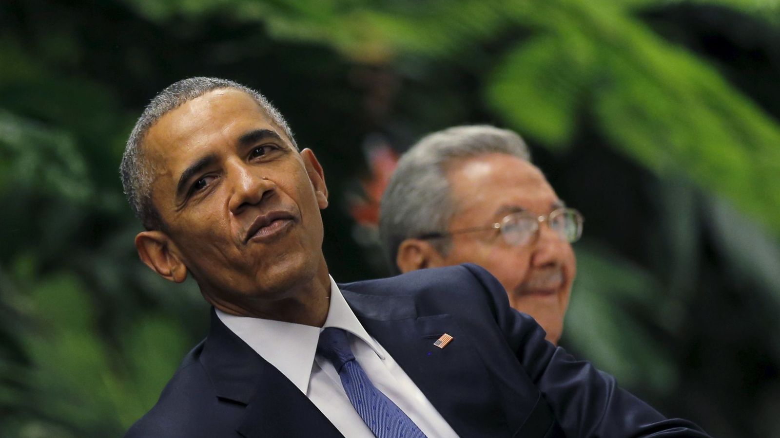 Foto: Barack Obama y Raul Castro durante la visita del presidente de Estados Unidos a Cuba. (Reuters)