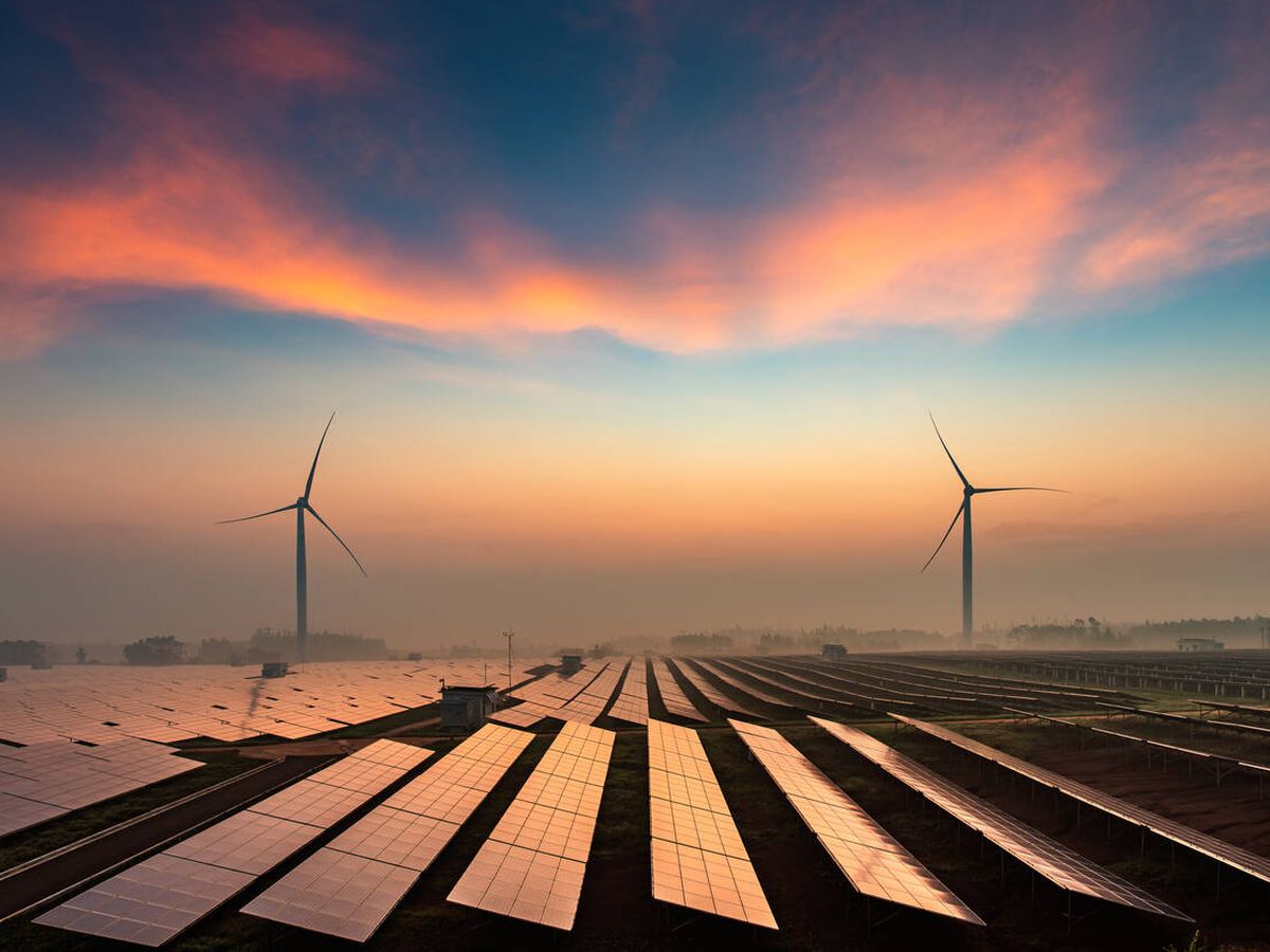 Foto: Planta de energía Solar. (iStock)