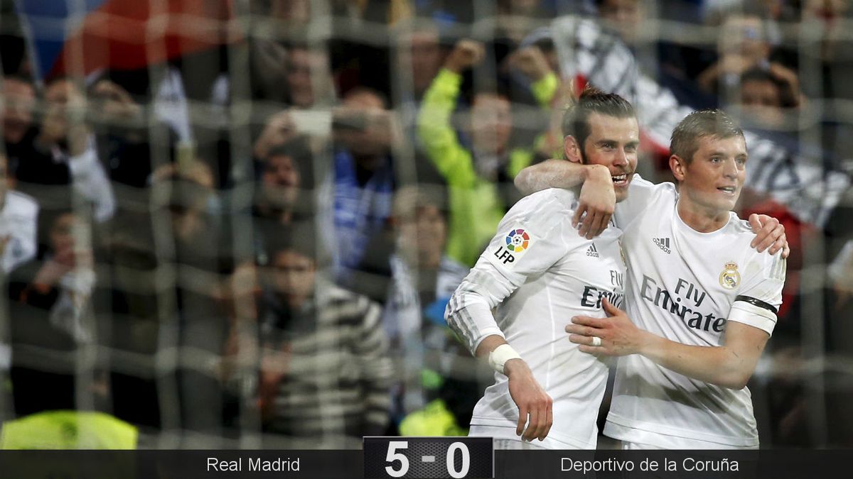 Bale recibe con honores a Zidane