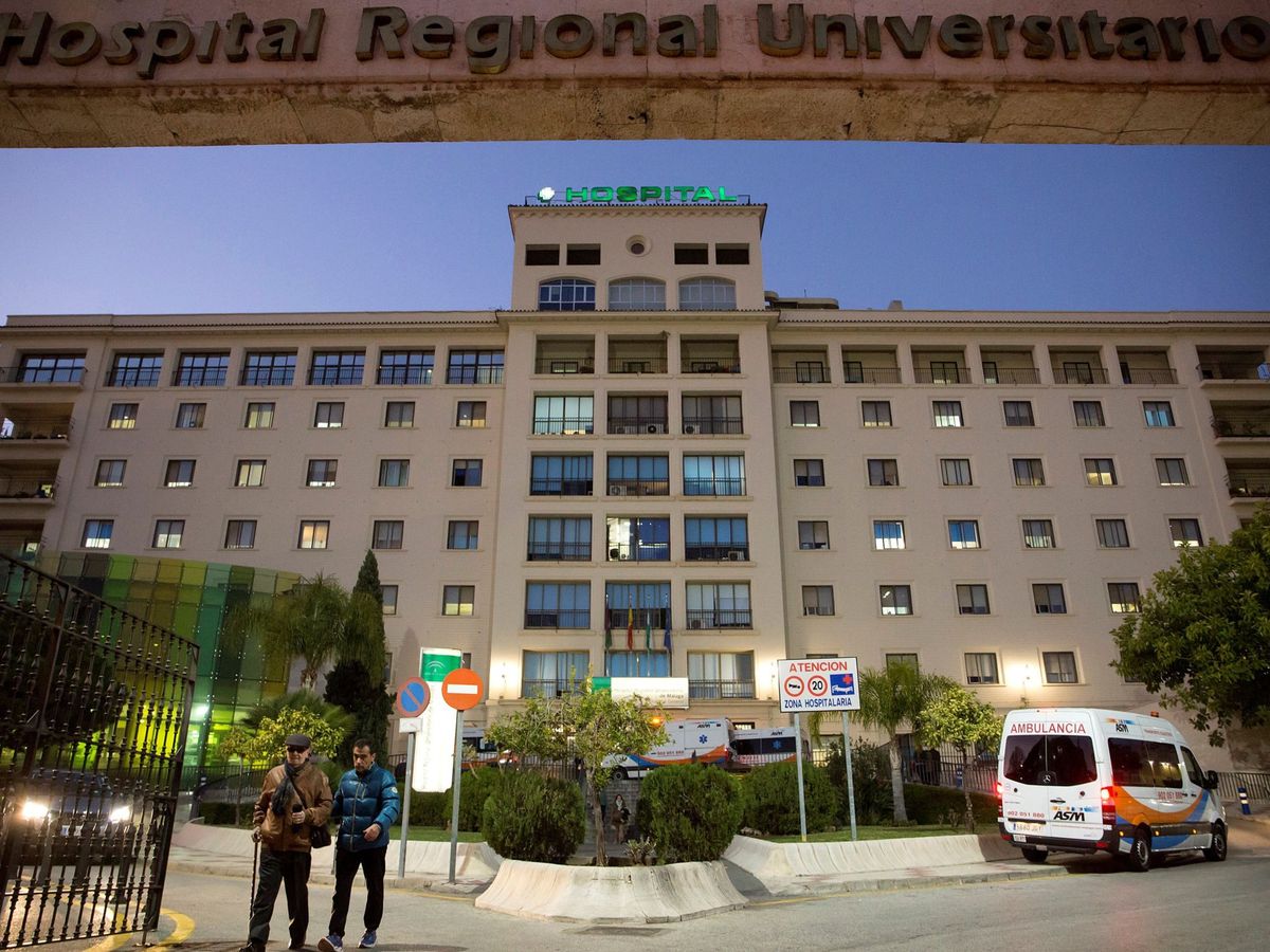 Foto: Hospital Regional de Málaga. (EFE)