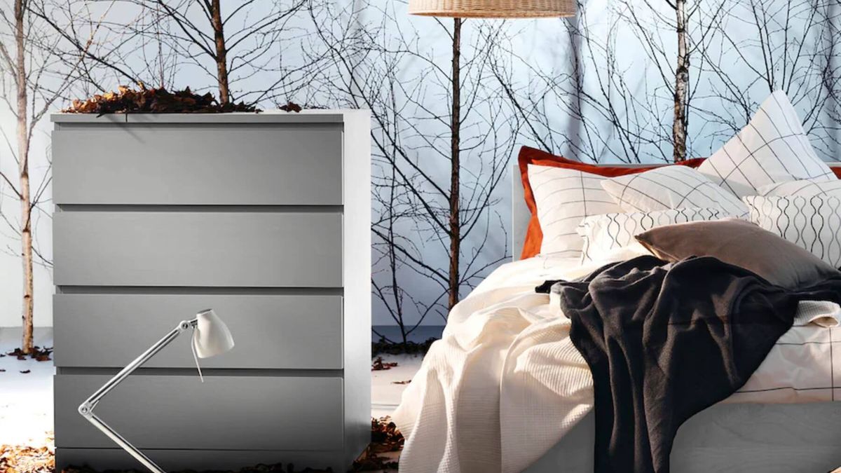 La nueva cómoda de Ikea para una habitación pequeña pero elegante