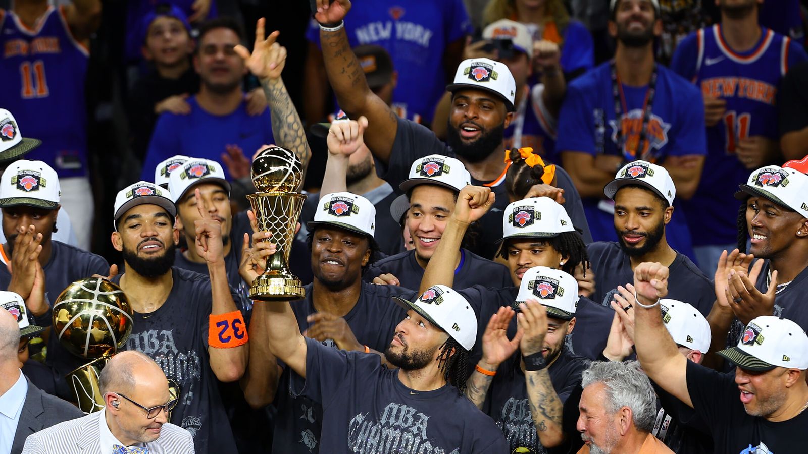 Los New York Knicks vuelven a tocar el cielo y son los campeones de la NBA 53 años después