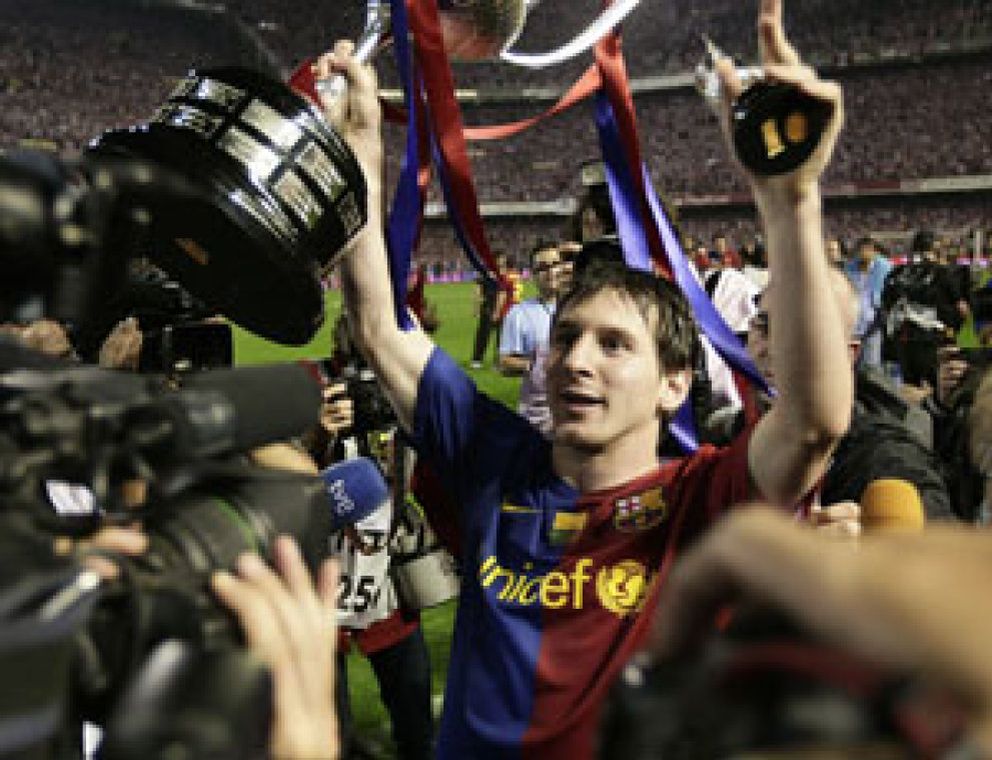 Foto: Messi: "Cualquier jugador del Barça merecía este premio"