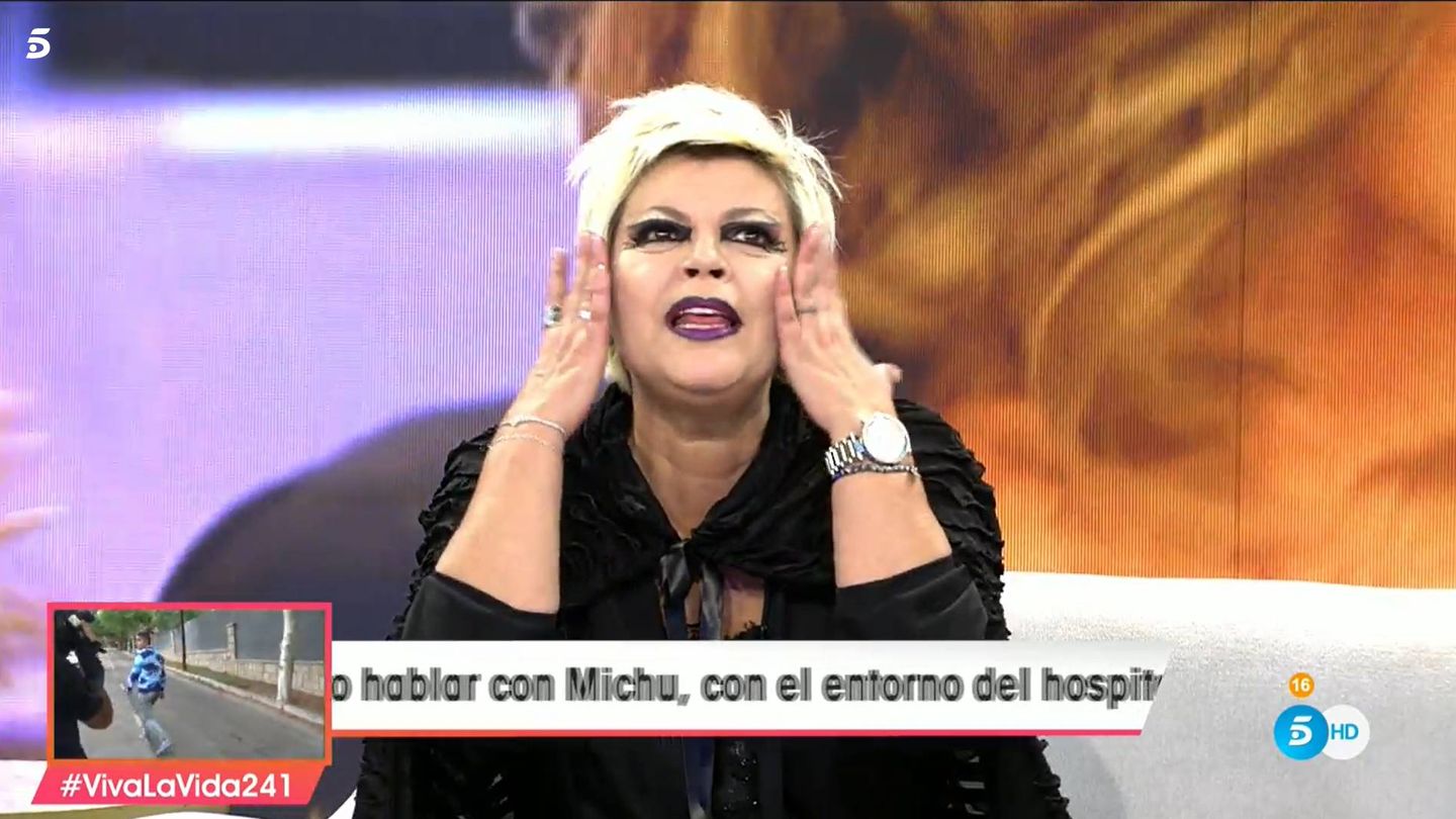 Terelu Campos, en 'Viva la vida'. (Telecinco)
