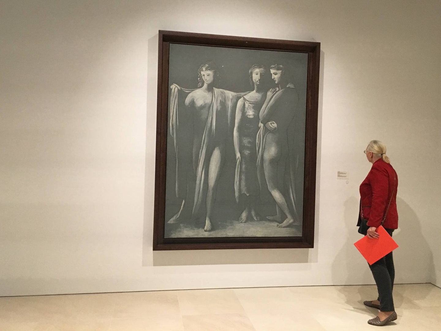 Obra 'Las tres gracias', de Pablo Picasso, fechada en 1923. (Agustín Rivera)