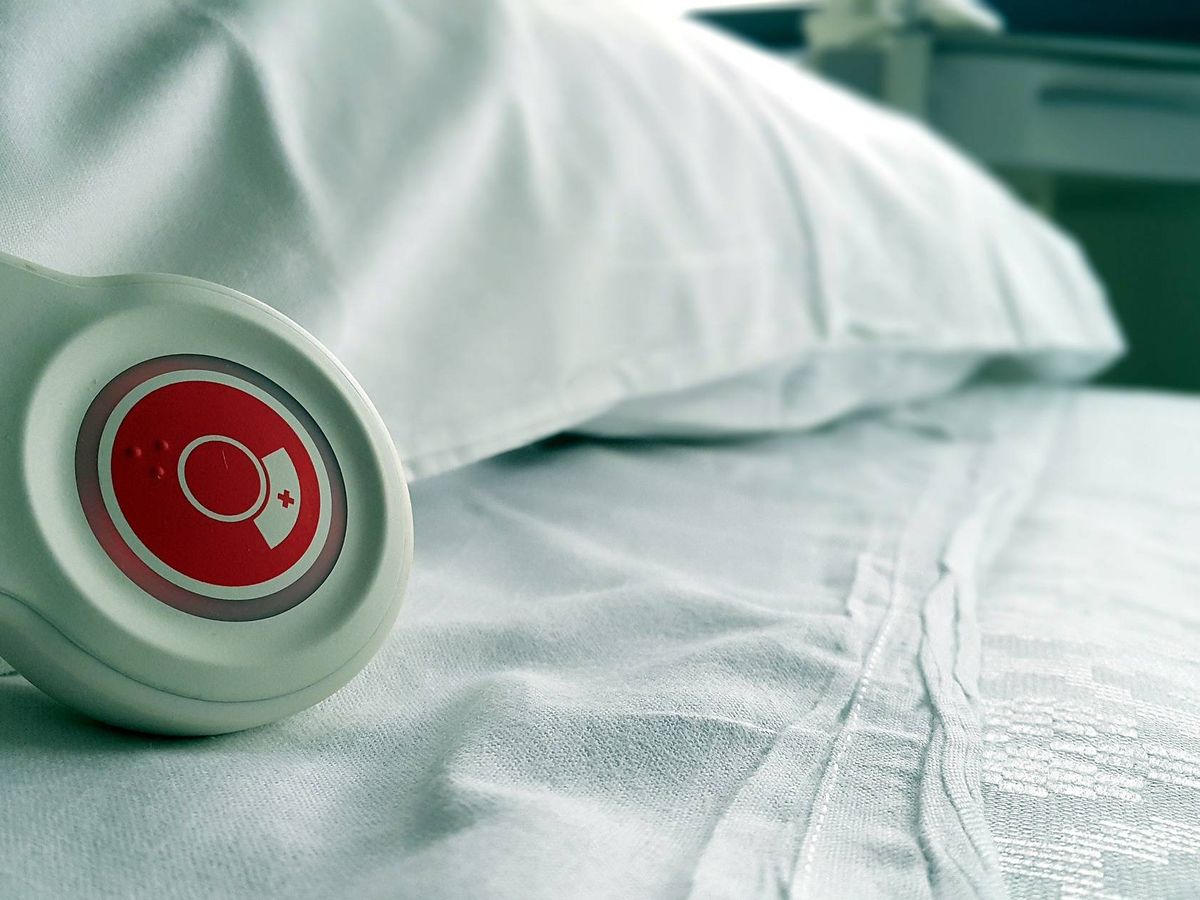 Foto: El llamador de una cama de un hospital. (Pixabay)