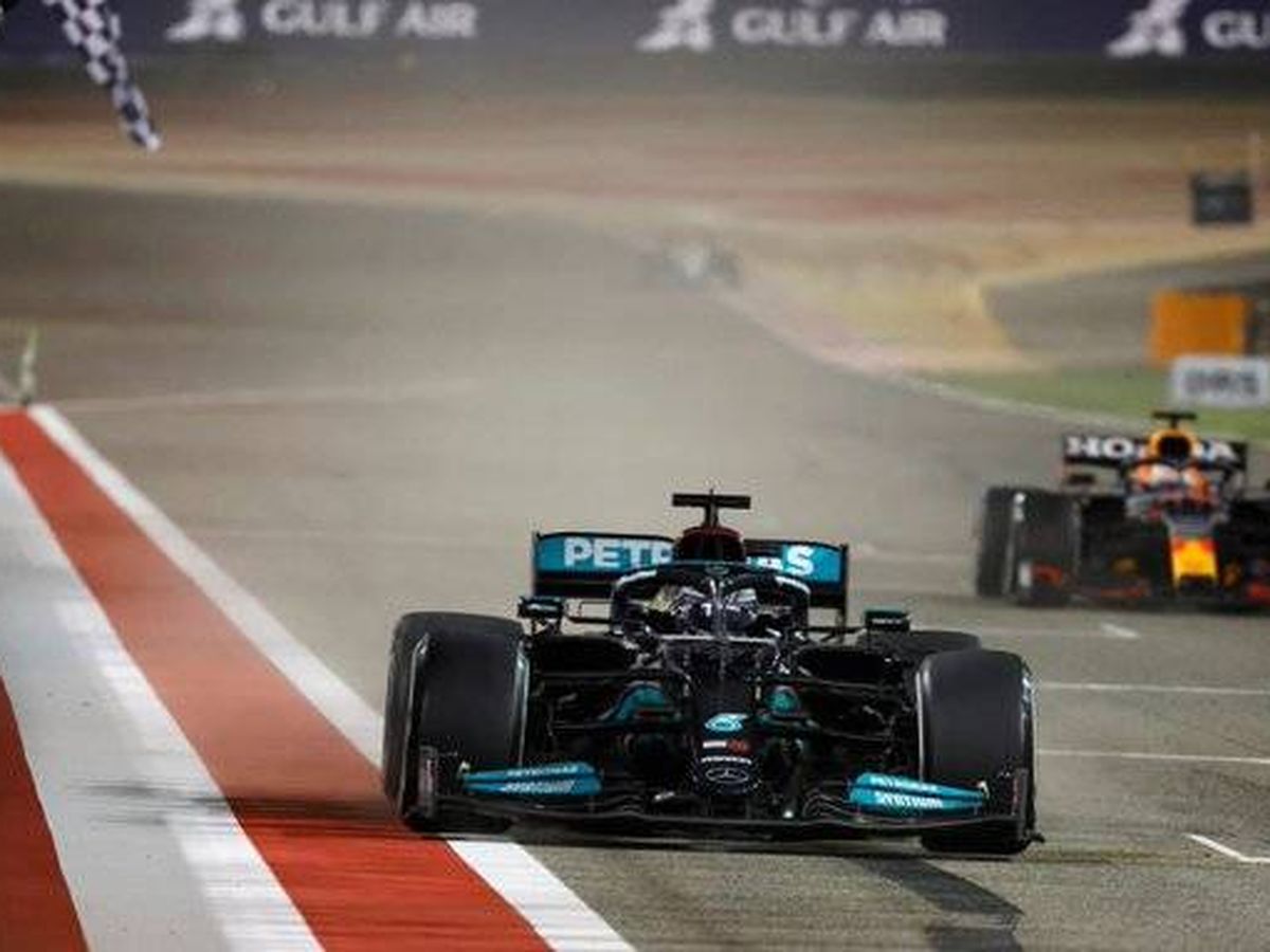 Foto: Hamilton y Mercedes lograron una victoria que parecía en manos de Red Bull durante todo el fin de semana