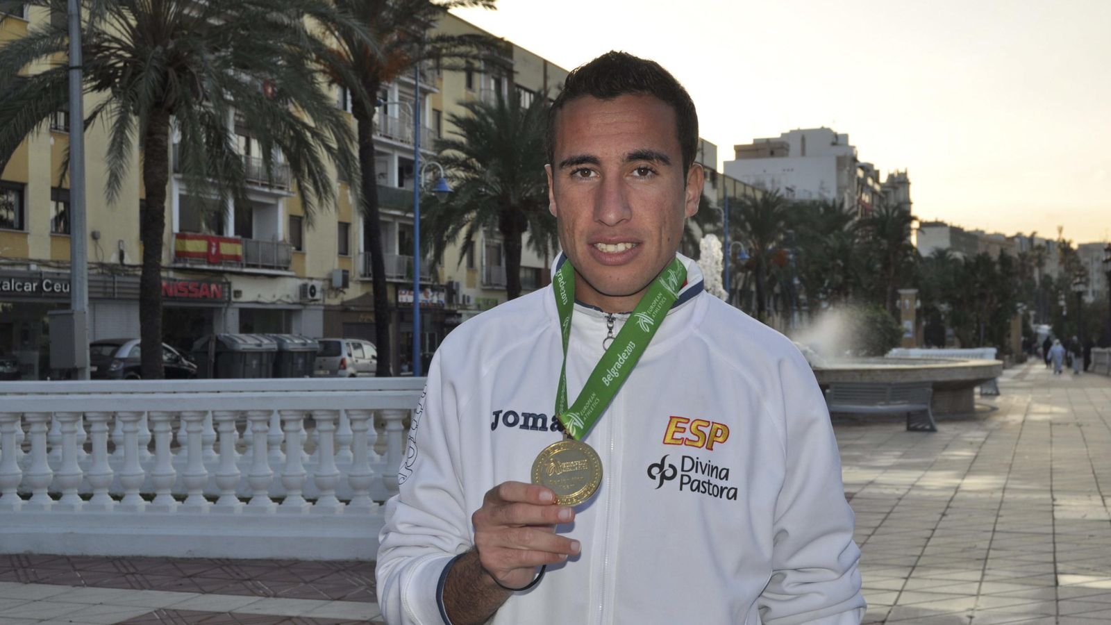 Foto: Mohamed Marhoum, vigente campeón de España de cross.