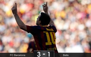El Barcelona salva la cabeza, pero no logra despejar dudas ante un atrevido colista
