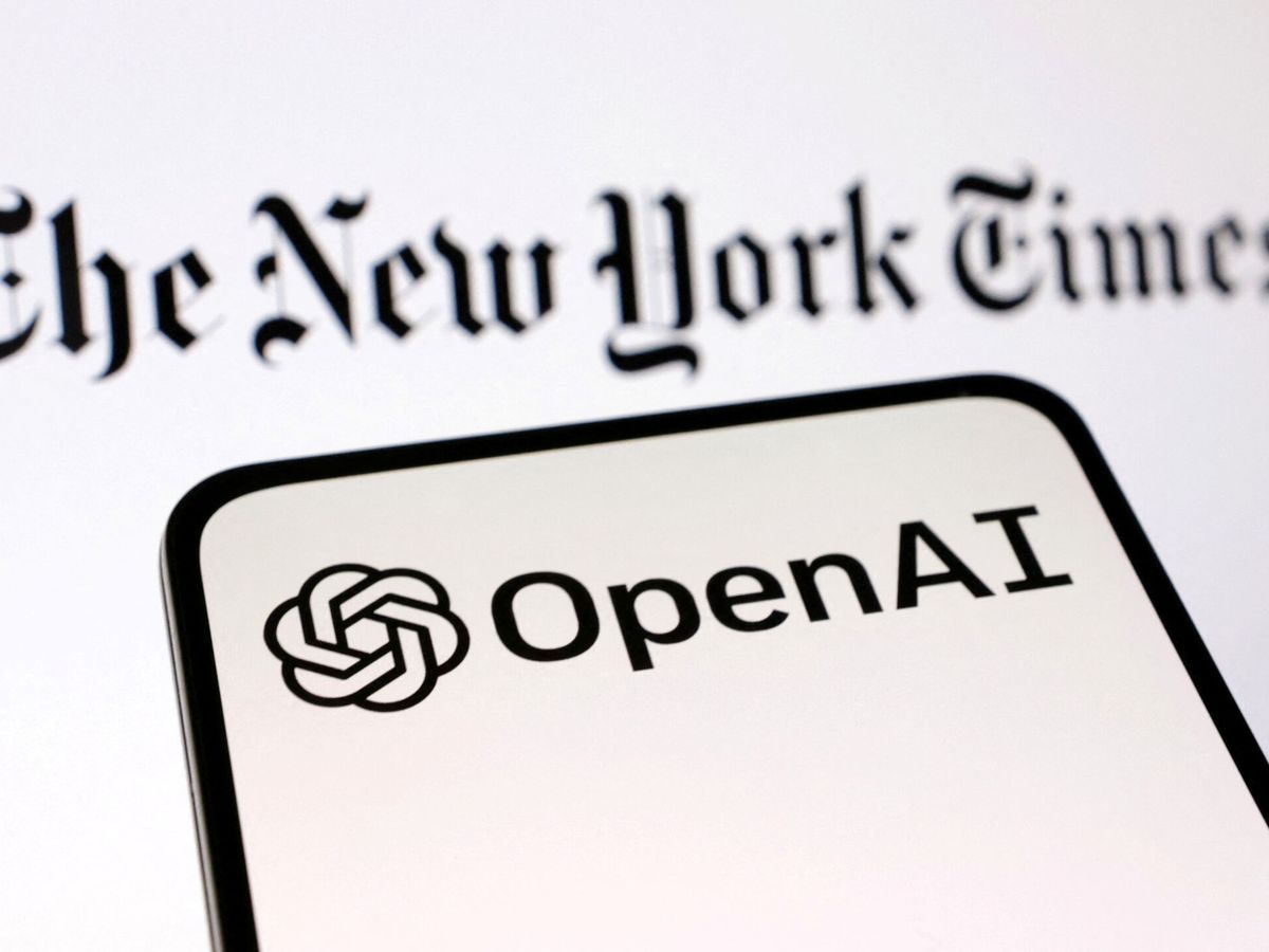 Foto: La disputa entre OpenAI y The New York Times sube de tono (Reuters/Dado Ruvic)