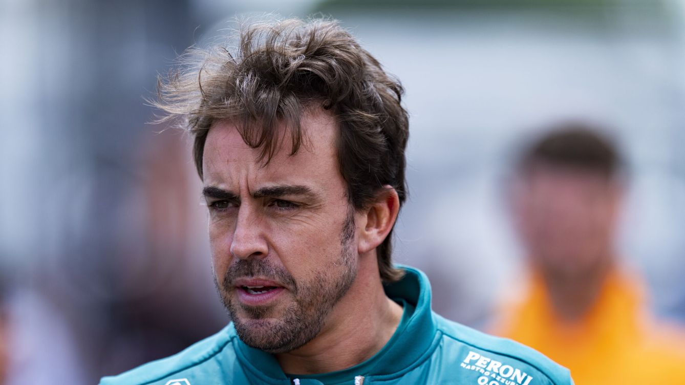 Foto: Alonso, en el Gran Premio de España. (EFE/Siu Wu)