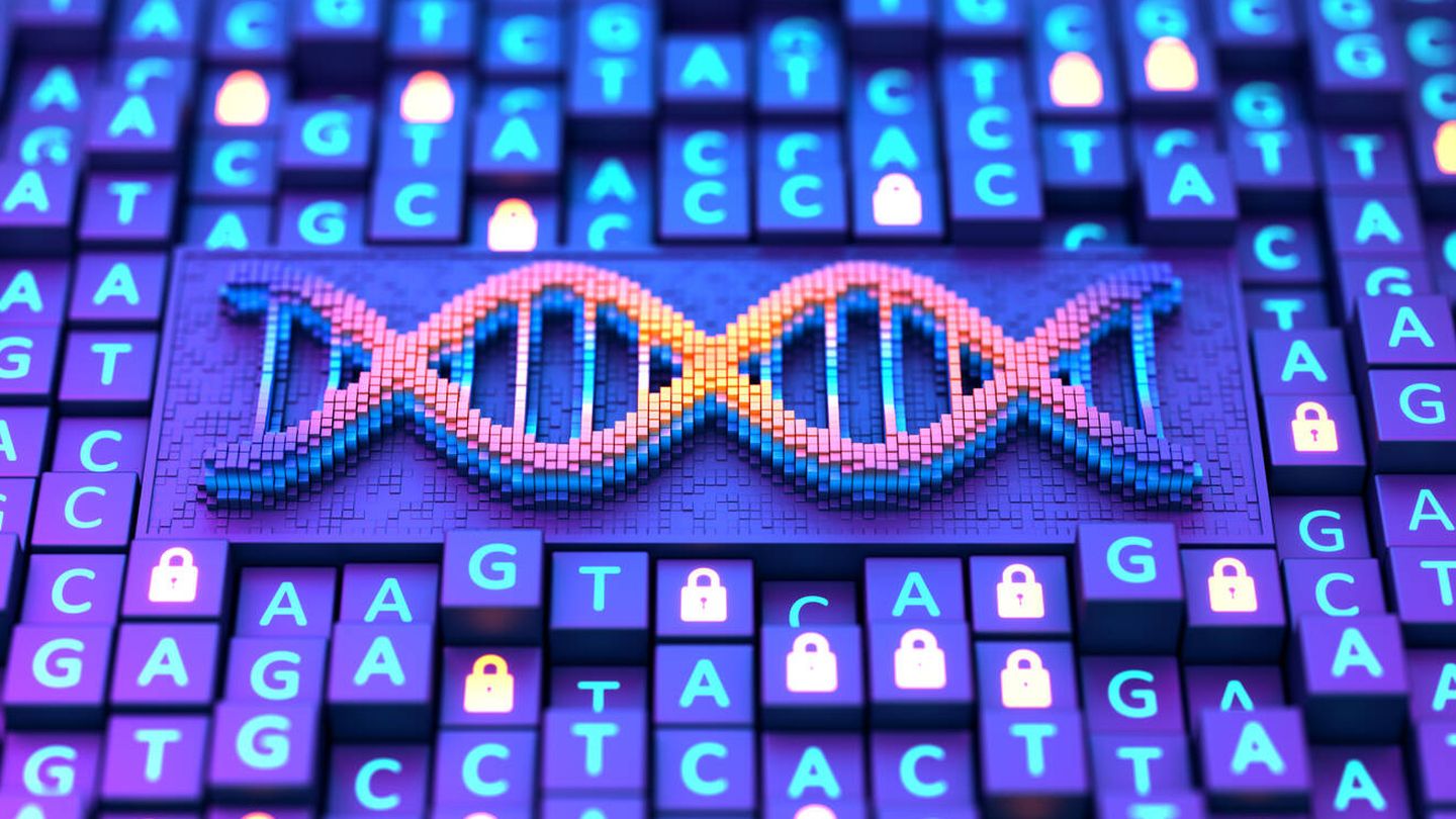 ADN y secuencia genética. (iStock)