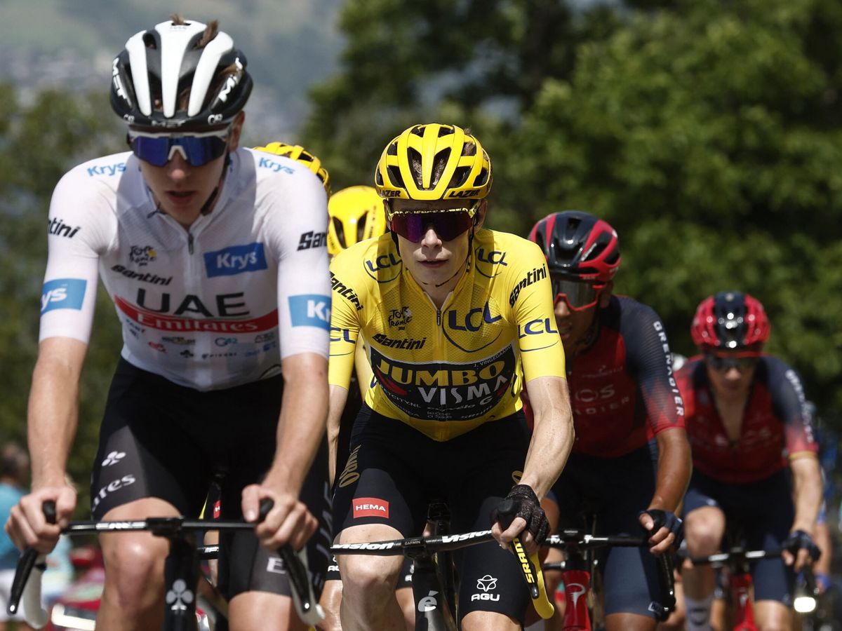 Foto: El Tour de Francia volverá a enfrentar a Vingegaard y Pogačar.  (REUTERS/Benoit Tessier)