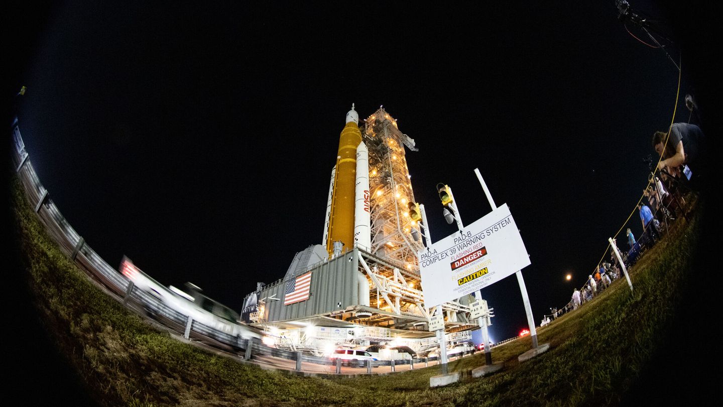 Lanzamiento de un cohete de la NASA. (NASA)