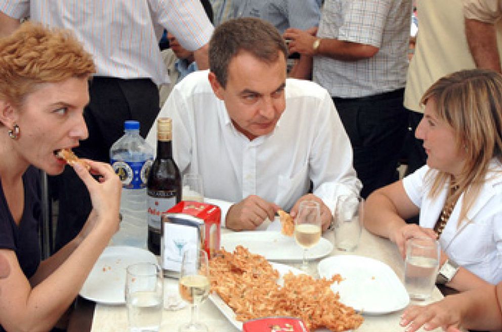 Foto: Las bucólicas vacaciones asturianas del presidente Zapatero