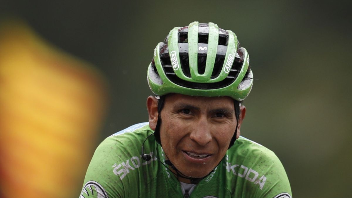 Incendio total en Movistar el día que Nairo Quintana se viste de líder en la Vuelta