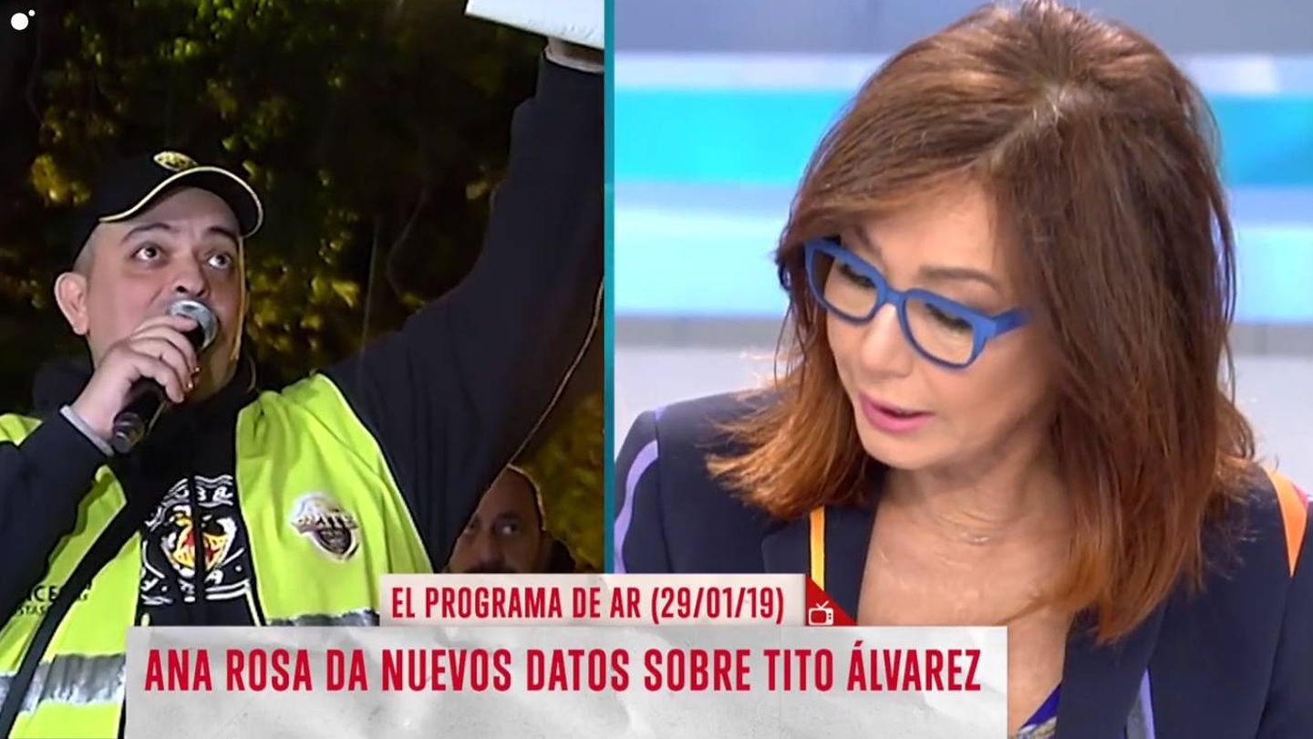 Ana Rosa Quintana habla sobre Tito Álvarez en 'El programa de AR'. (Mediaset)