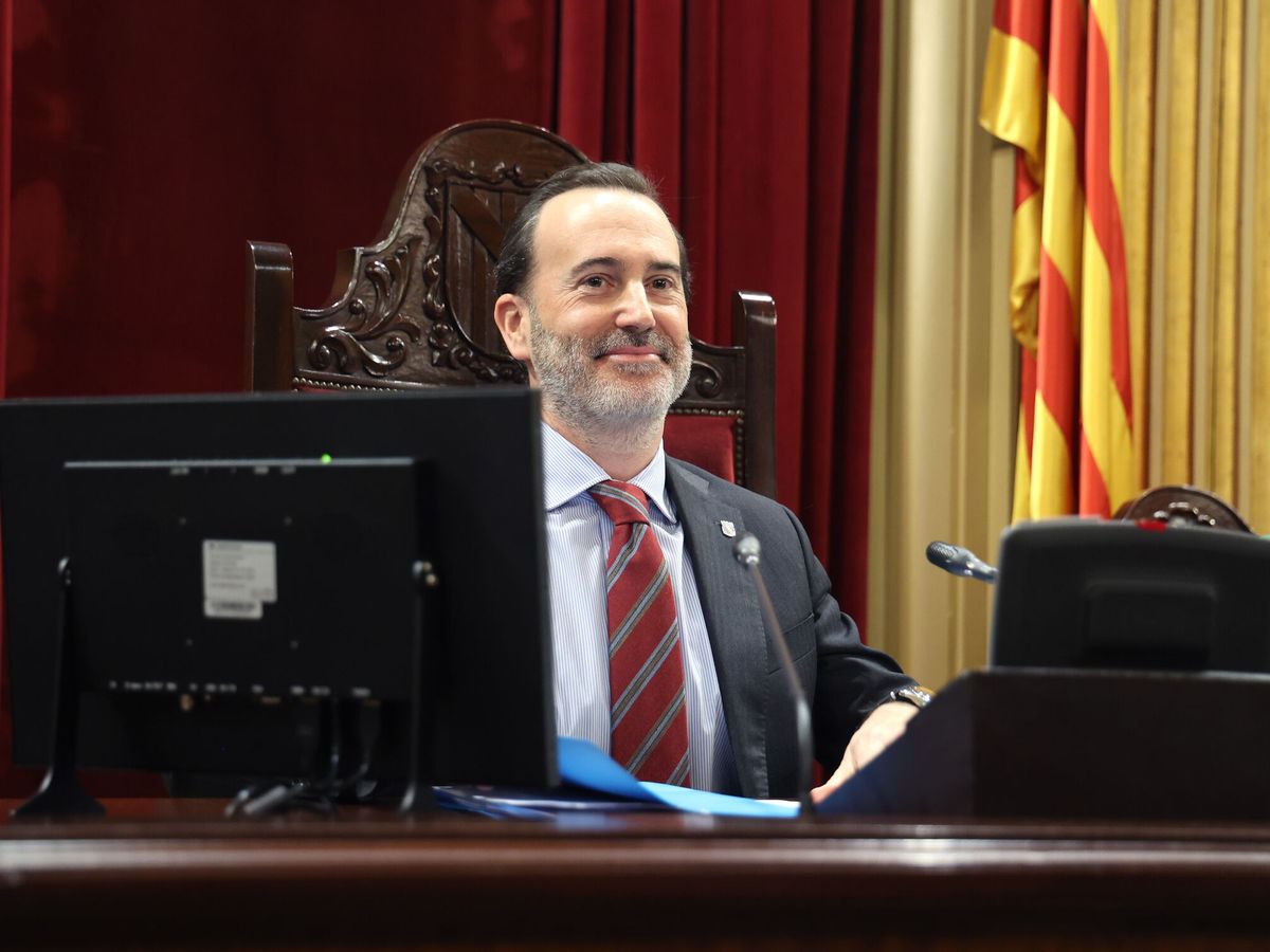 Foto: El presidente del Parlament de Baleares, Gabriel Le Senne. (EP/Isaac Buj)
