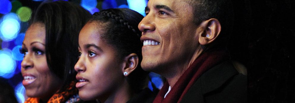 Foto: Los Obama comparten sus fotos familiares a través de las redes sociales