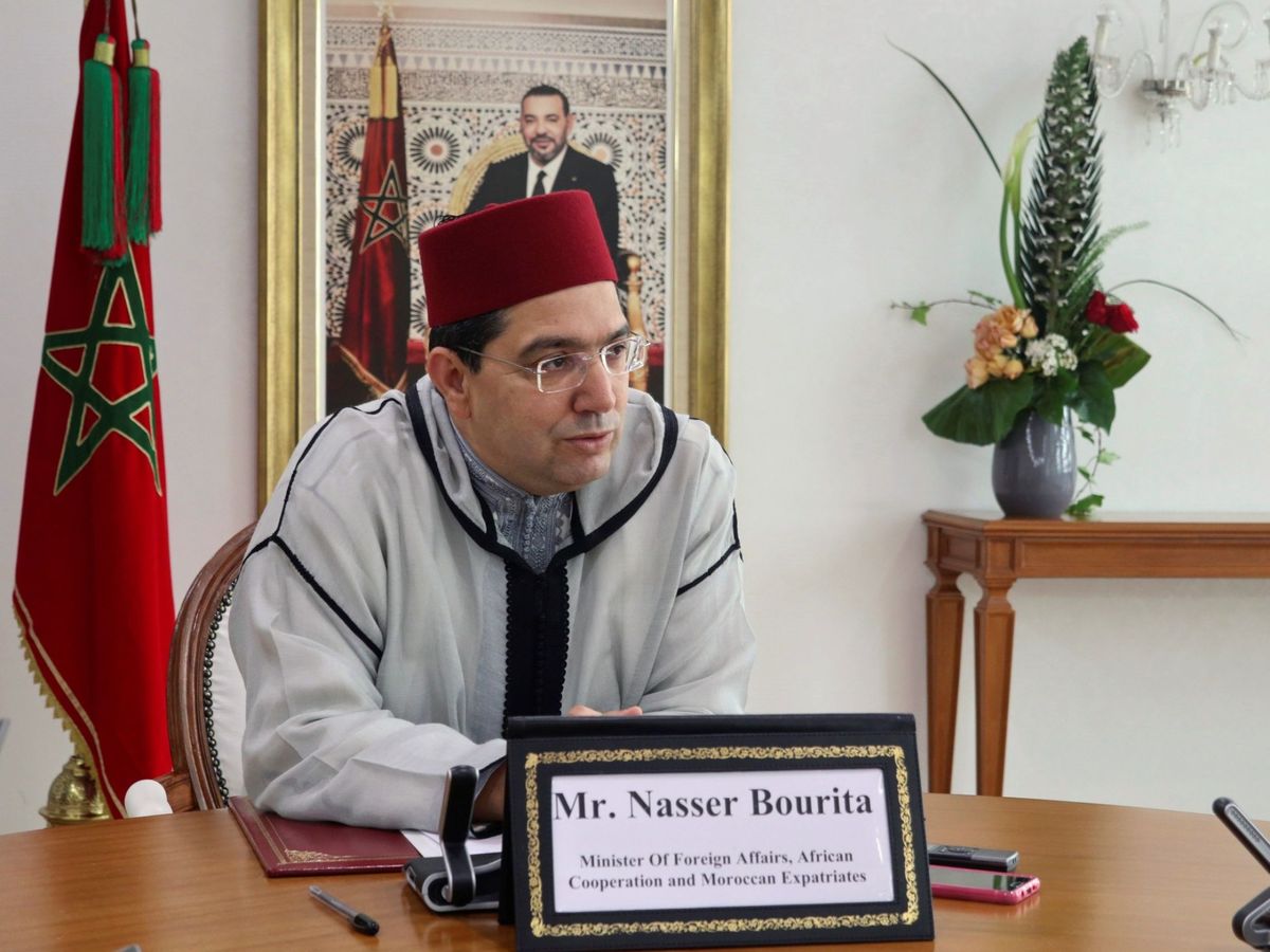 Foto: El ministro de Exteriores marroquí, Nasar Burita. (EFE)