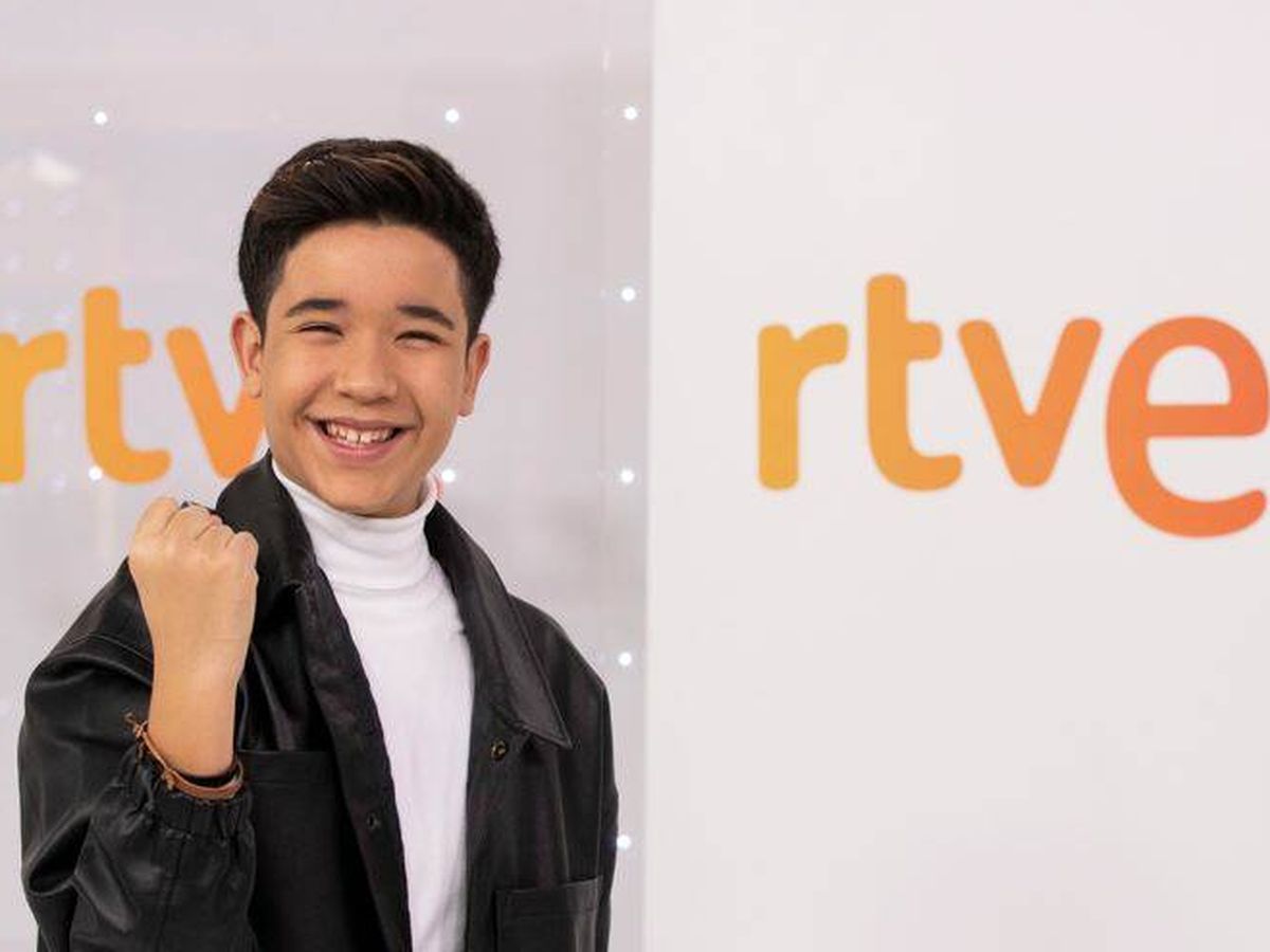 Foto: Levi Díaz, representante de España en Eurovisión Junior 2021. (RTVE)