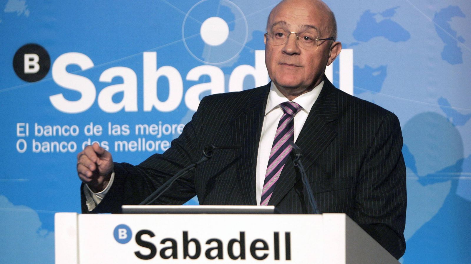 Foto: El presidente de Banco Sabadell, Josep Oliú (Efe)