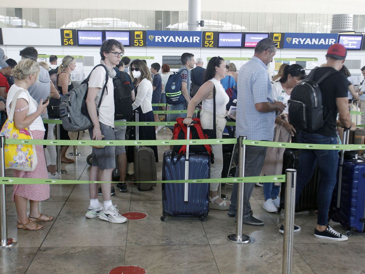Foto: Huelga de Ryanair en julio 2022: fechas, vuelos afectados y servicios mínimos. (EFE/Morell)