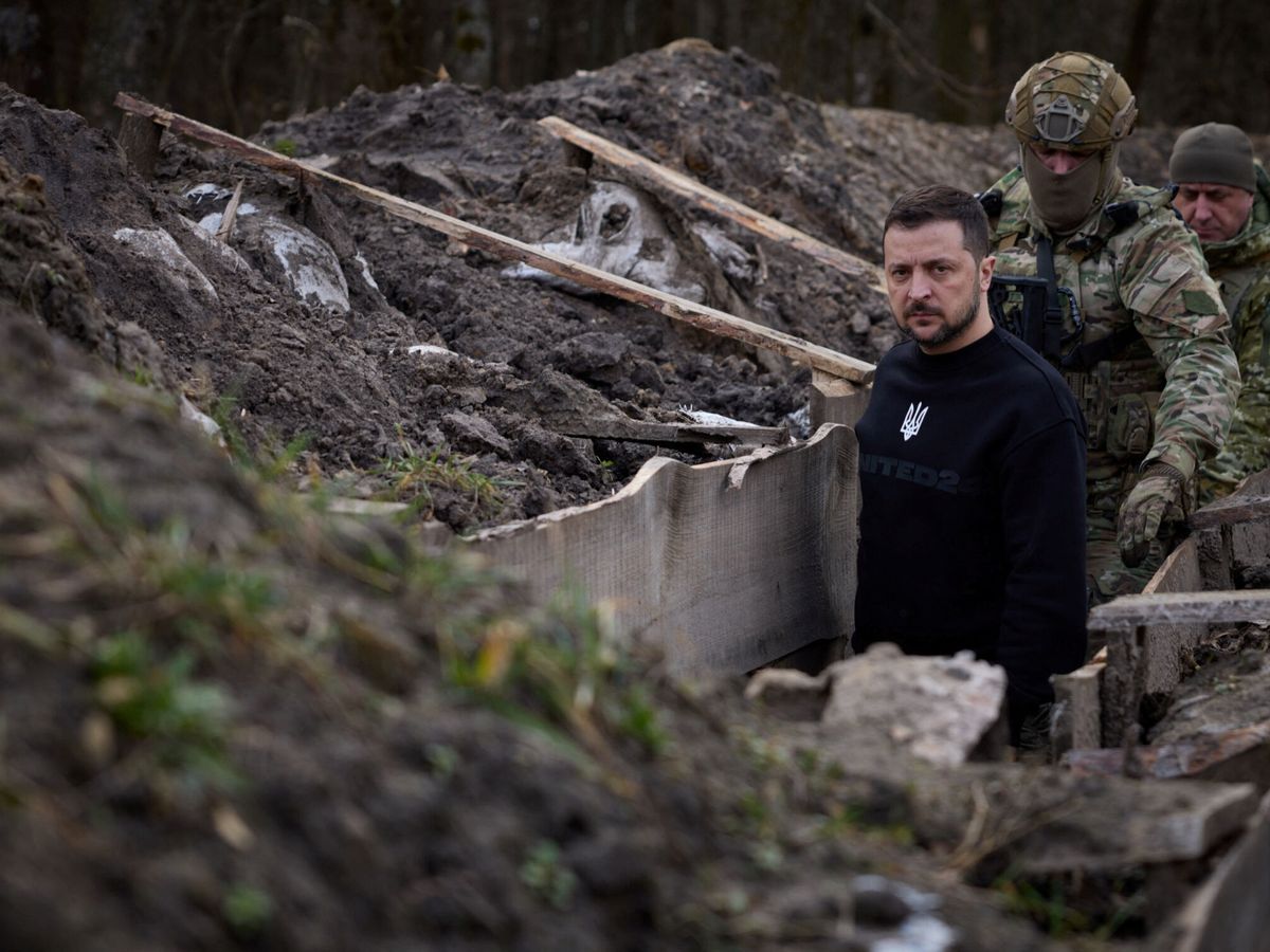 Foto: Volodímir Zelenski. (Reuters/Servicio de prensa de Ucrania)