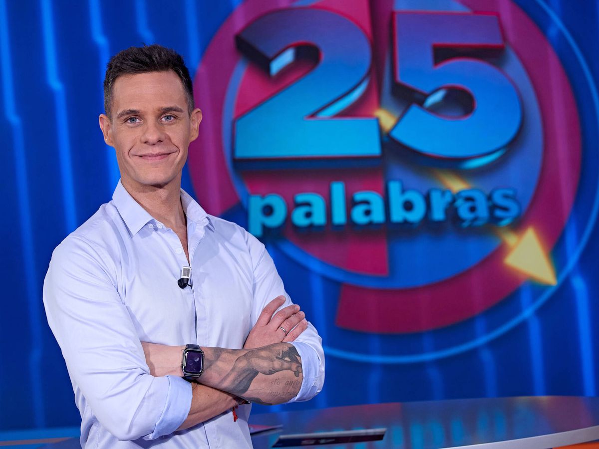Foto: '25 palabras', el concurso con el que Gálvez regresa a Telecinco. (Mediaset)