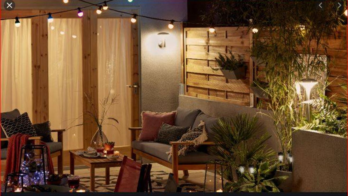 Iluminación conectada para exterior: guía de compra de LEDs para disfrutar  de tu jardín o terraza este verano