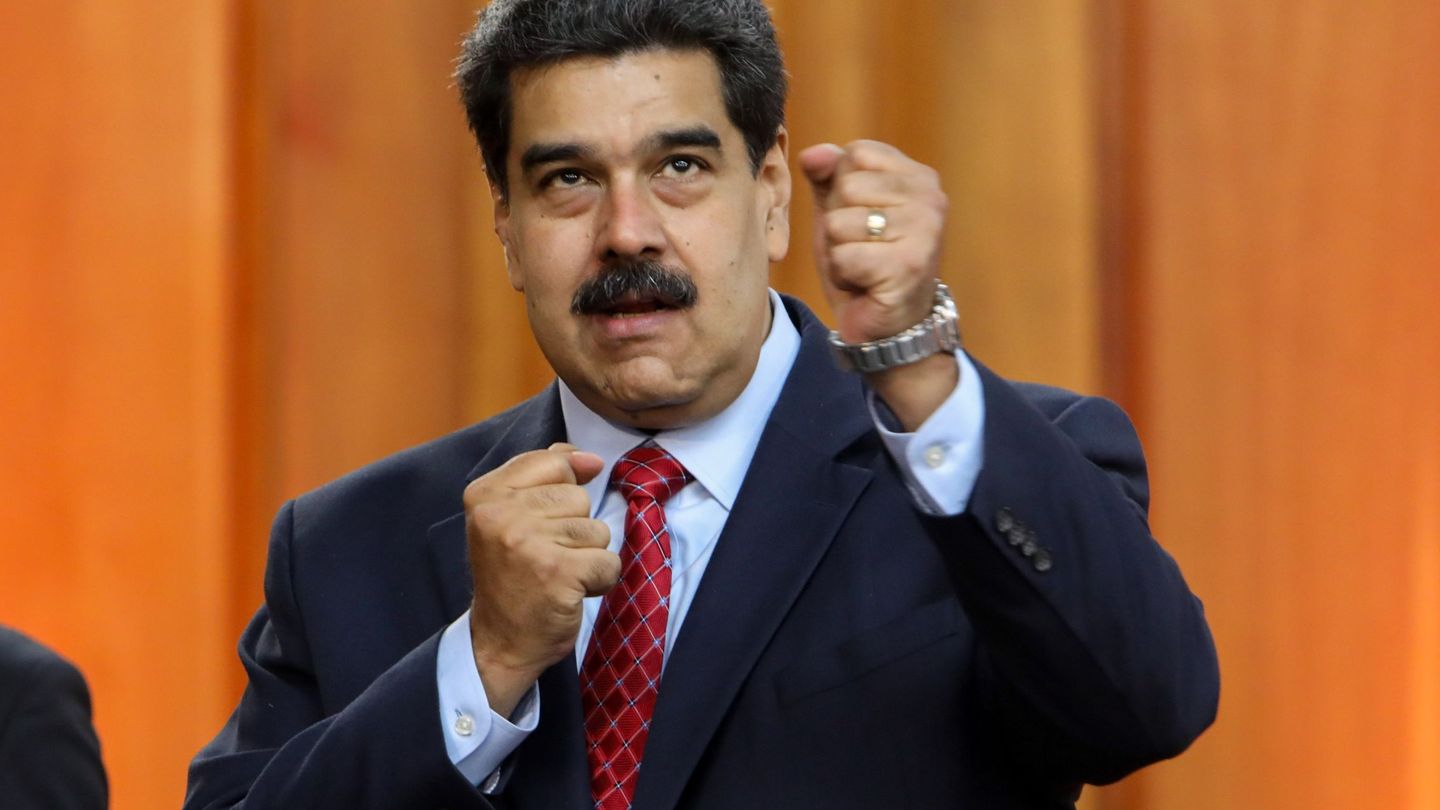 Nicolás Maduro, durante una rueda de prensa celebrada el viernes. (EFE)