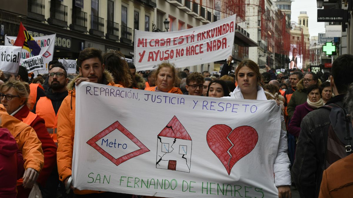 San Fernando de Henares traslada a Madrid su "drama" por la línea 7B de Metro