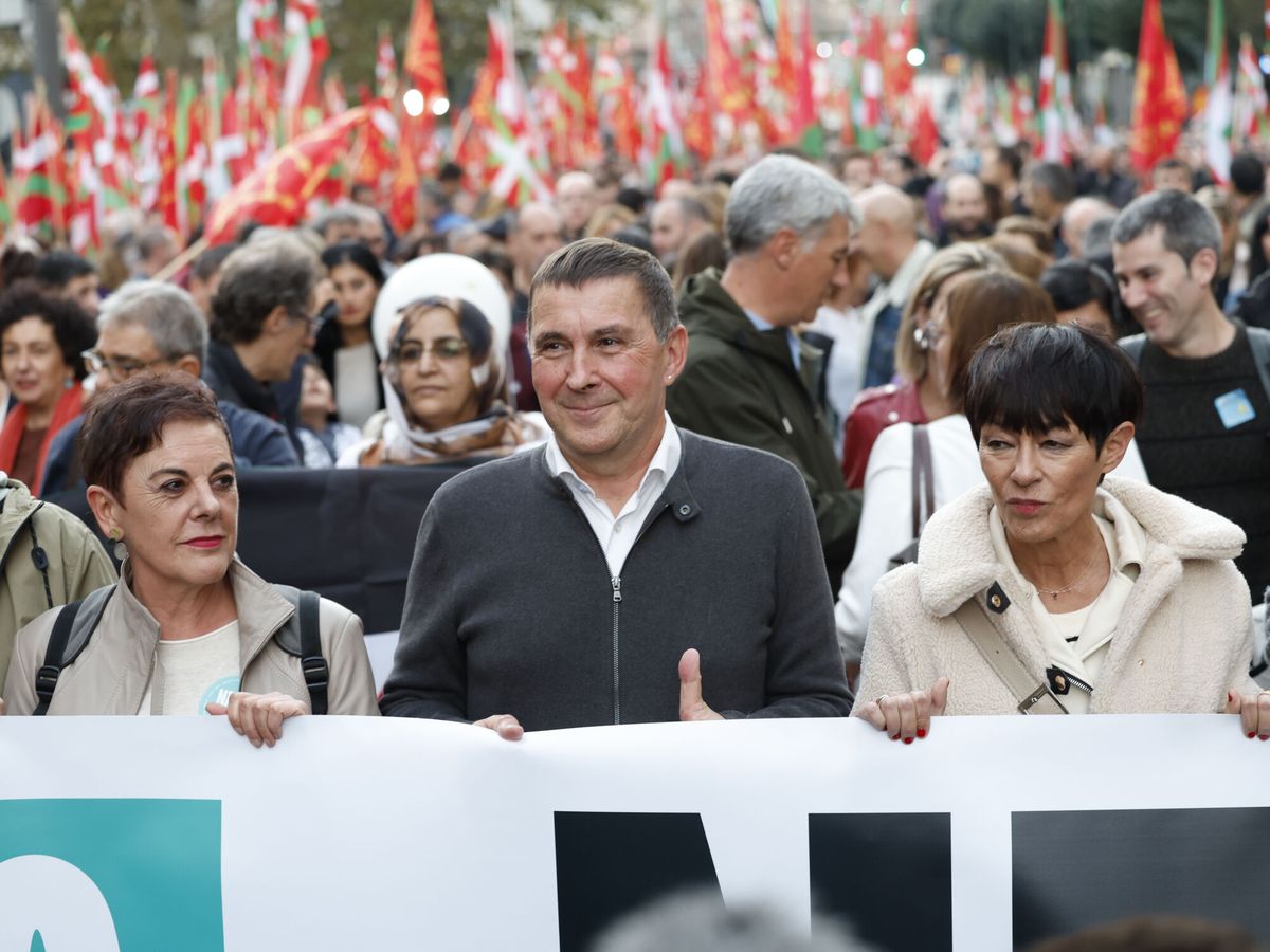 Foto: Manifestación de EH Bildu el pasado 18 de noviembre en Bilbao. (EFE/Miguel Toña)