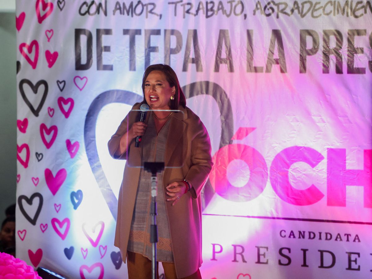 Foto: A qué se dedicaba Xóchitl Gálvez, la aspirante a la presidencia de México en las próximas elecciones generales 2024 (REUTERS/Luis Cortes)