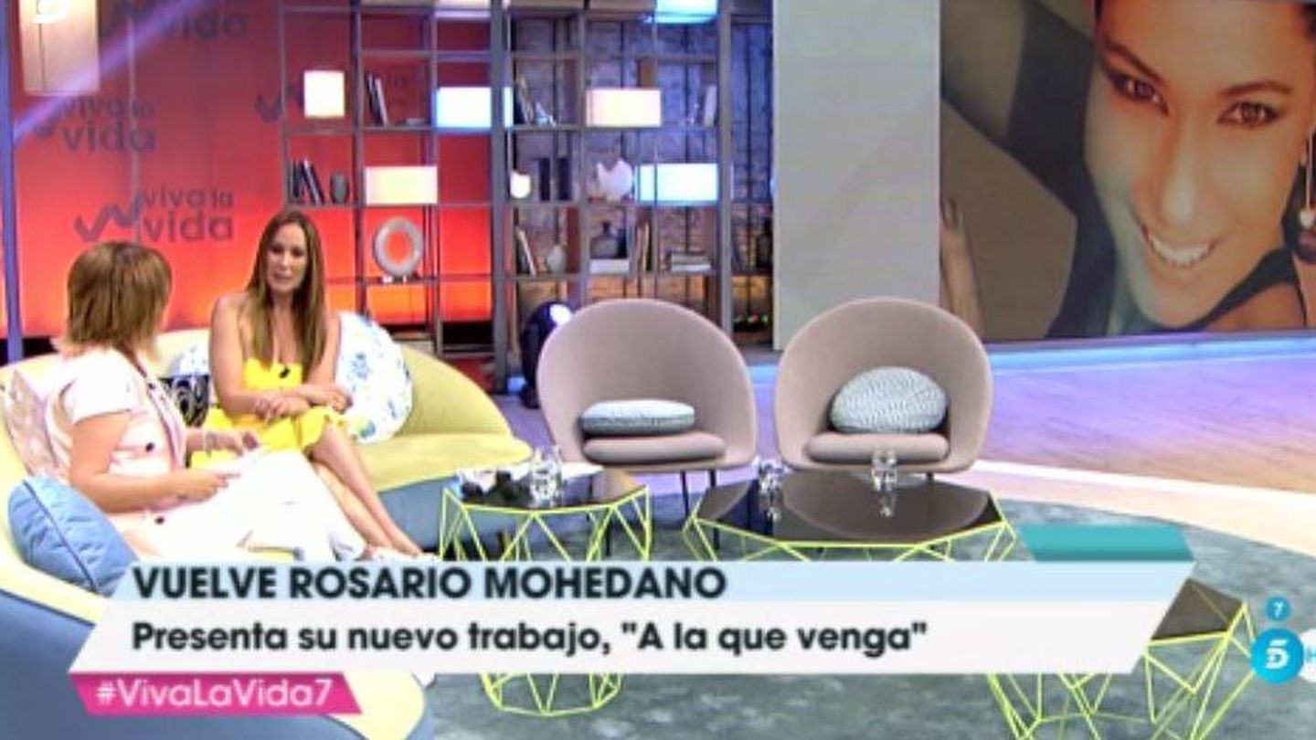 Chayo Mohedano visita a Toñi Moreno en 'Viva la vida'.