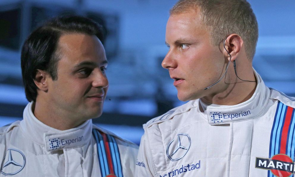 Felipe Massa y Valtteri Bottas. (Reuters)