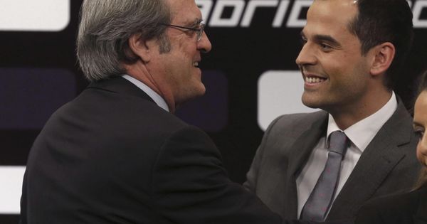 Foto: Ángel Gabilondo (PSOE) e Ignacio Aguado (Ciudadanos).