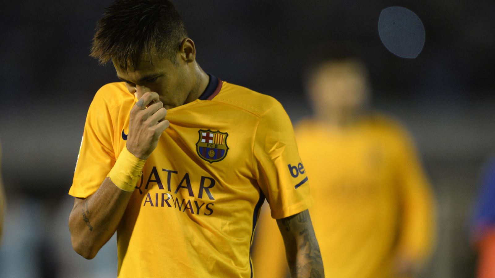 Foto: Neymar, en un partido con el Barcelona (CordonPress).