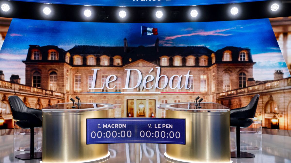 Vídeo | El debate electoral de Francia, en directo: Macron acusa a Le Pen de "depender de Putin"