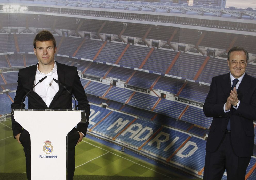 Foto: Presentación de Illarramendi como nuevo jugador del Real Madrid (EFE)