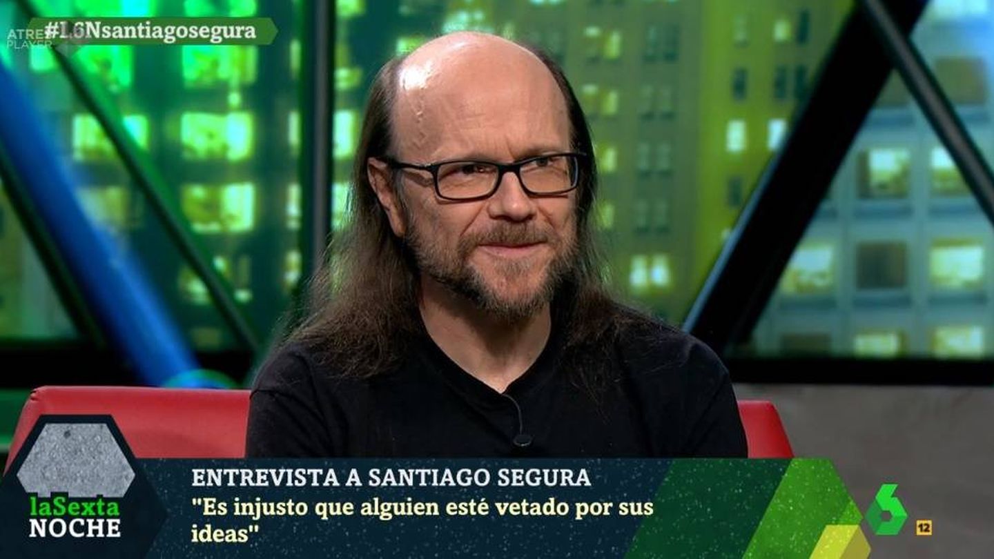 Santiago Segura en 'La Sexta noche'.