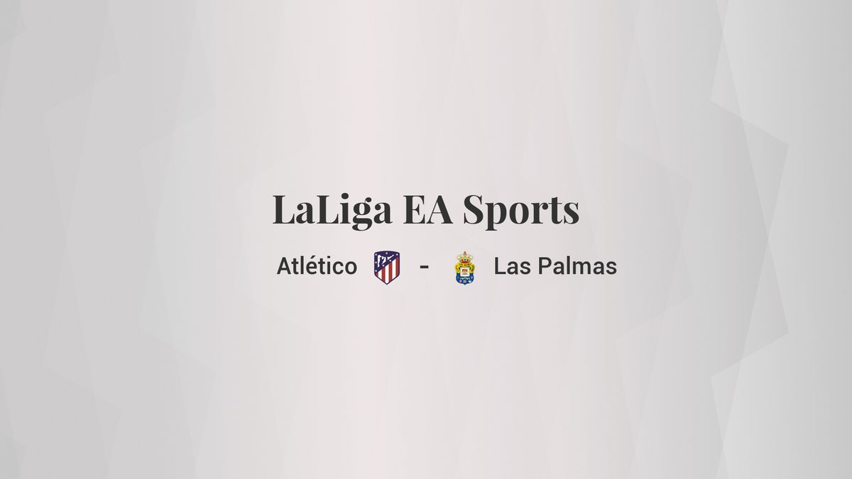 Atlético - Las Palmas: resumen, resultado y estadísticas del partido de LaLiga EA Sports