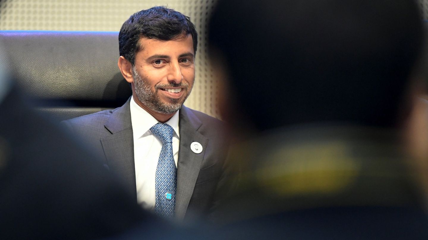 Suhail Mohammed Al Mazrouei, ministro de Energía de EAU. (EFE/Christian Bruna)