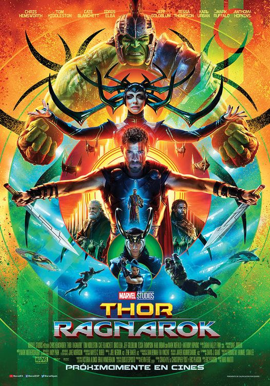 Cartel de 'Thor: Ragnarok'.