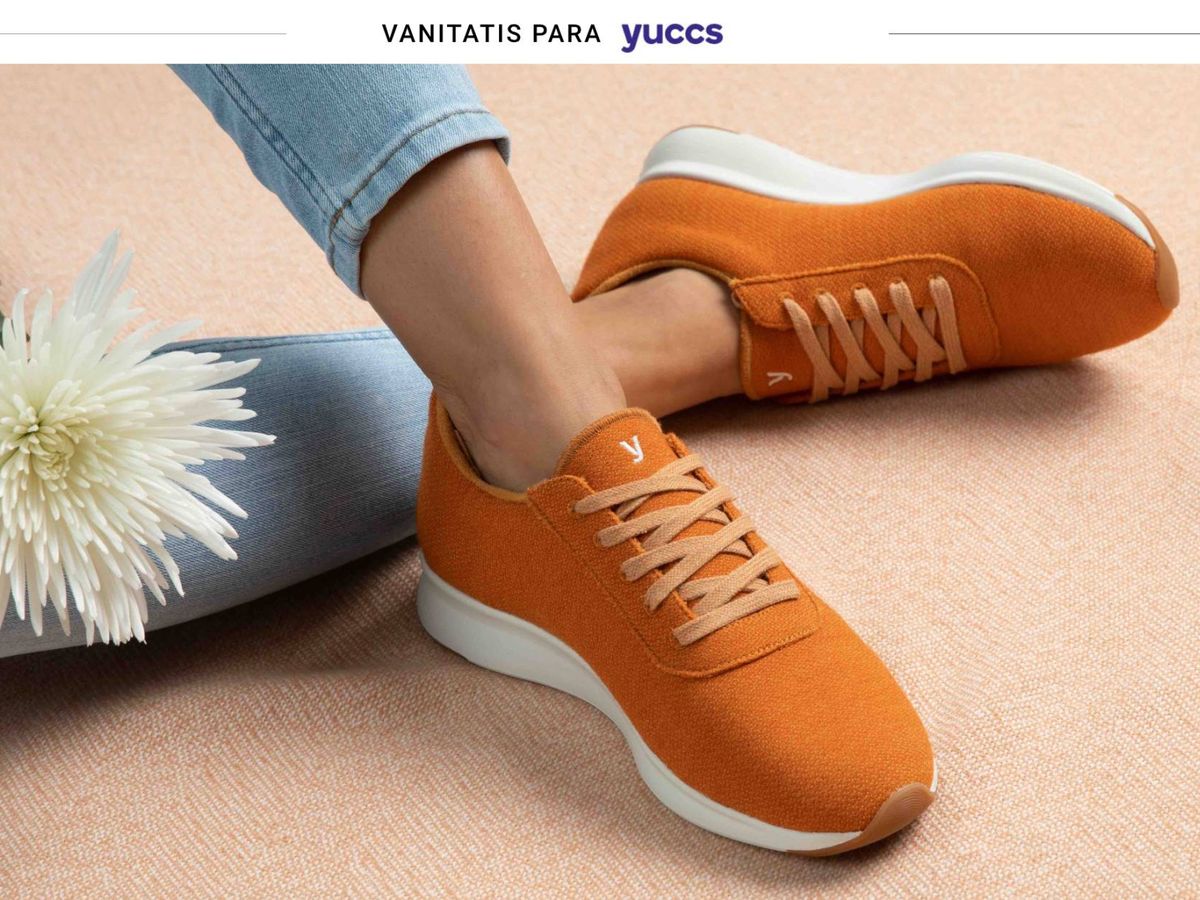 Foto: Pisadas sostenibles gracias a estas zapatillas. (Yuccs)