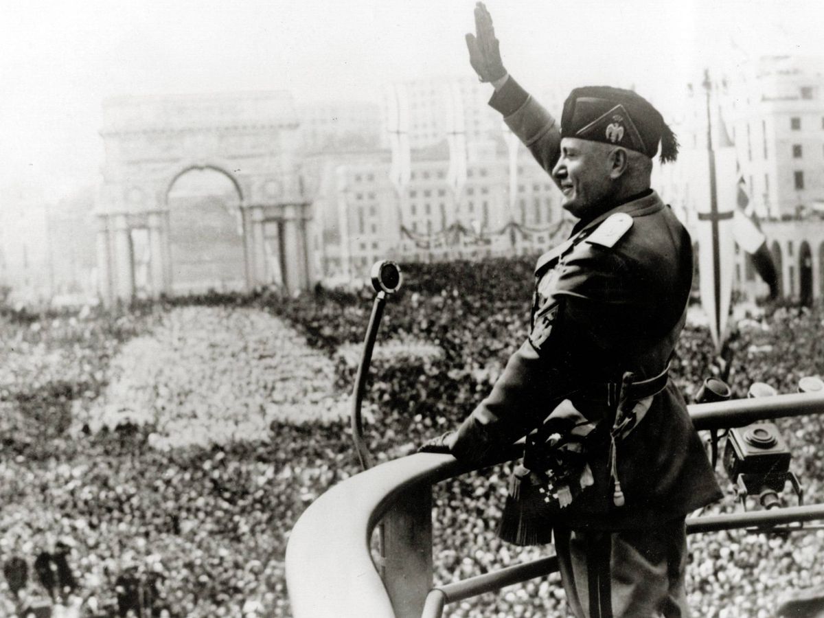 Foto: Benito Mussolini Cordon Press