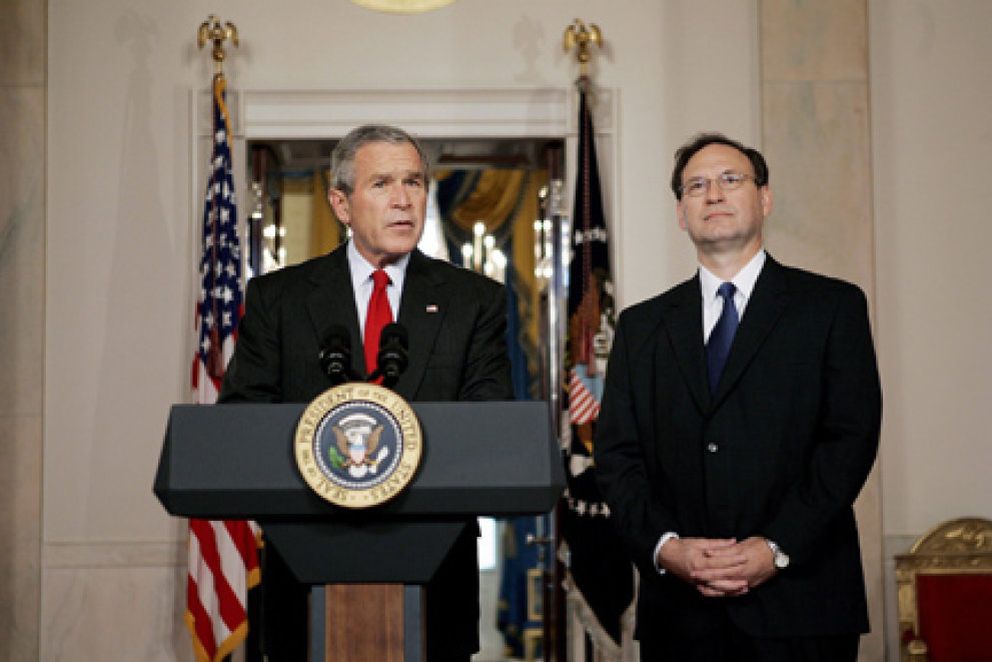 Foto: Bush elige a un juez conservador a ultranza para el Tribunal Supremo