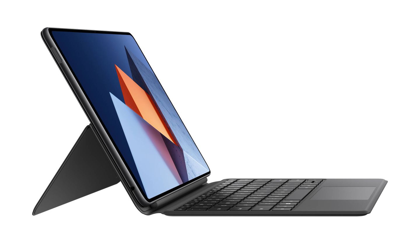El Huawei MateBook E tiene cuerpo de tableta y alma de portátil. (Cortesía)